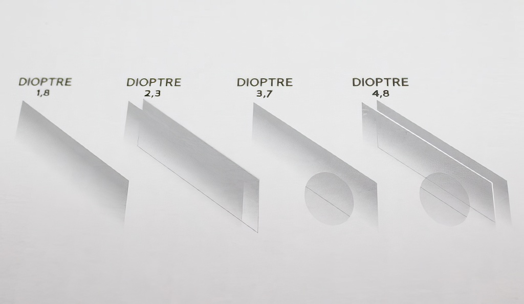 Lente d'ingrandimento frontale con illuminazione - da testa